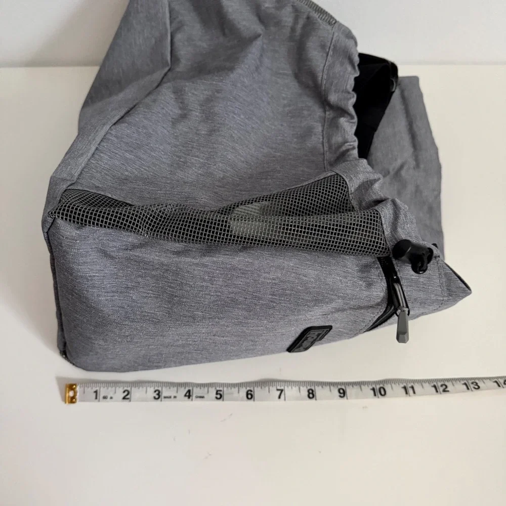 Outward Hound PupPak Small Pet Sling Cross Body Gray Carrier Up to 15lbs